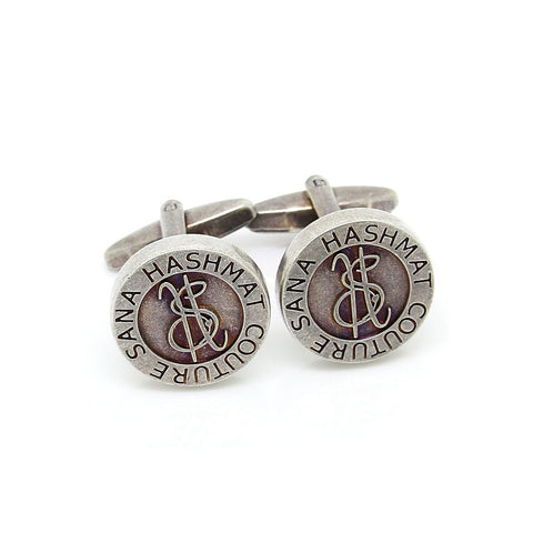 Cufflinks: Vintage Silver - Pret A Mode - 1