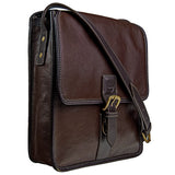 Hidesign Harrison Buffalo Leather Vertical Messenger - Pret A Mode - 1