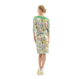 Floral Print Tie Dress - Pret A Mode - 3