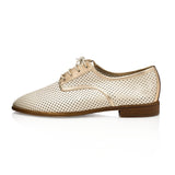 Lesly Vanilla Gold Derby/Oxford for Women - Pret A Mode - 3