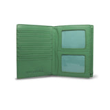 Wren Leather French Style Wallet - Rainforest - Pret A Mode - 3