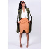 Fly Away Cape Trench Jacket - Pret A Mode - 3