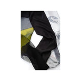 Mixed Silk Infinity Scarf in Black and White - Pret A Mode - 4