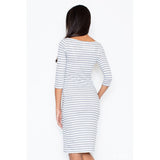 Cotton striped dress - Pret A Mode - 2