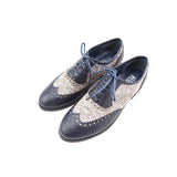 Santino blue canvas loafers - Pret A Mode - 2