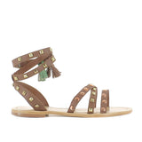 Sparta Brown Sandal - Pret A Mode - 4