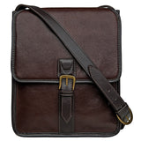 Hidesign Harrison Buffalo Leather Vertical Messenger - Pret A Mode - 2