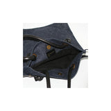 Organic Hemp Flat Tote - Denim - Pret A Mode - 2