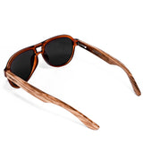 Fighter Zebrawood Sunglasses - Pret A Mode - 3