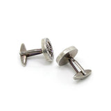 Cufflinks: Vintage Silver - Pret A Mode - 3