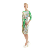 Floral Print Tie Dress - Pret A Mode - 2