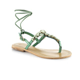 Venus Green Sandals - Pret A Mode - 1