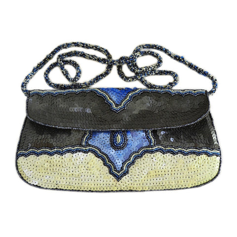 Dolphin Sequined Clutch - Pret A Mode