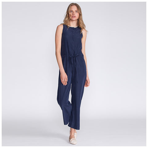 women's jumpsuit, blue - Pret A Mode - 1