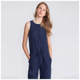 women's jumpsuit, blue - Pret A Mode - 3