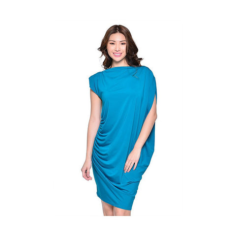 Georgina Dress- Turquoise - Pret A Mode - 1