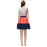 Asymmetric Shoulder Line Dress - Pret A Mode - 3