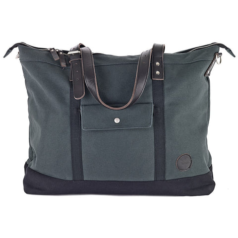 Army Green Zip Tote - Pret A Mode