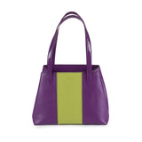 Lorikeet Saffiano Leather Tote - Rainforest - Pret A Mode - 1