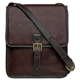 Hidesign Harrison Buffalo Leather Vertical Messenger - Pret A Mode - 3