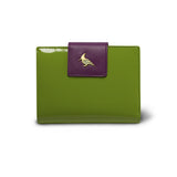 Wren Leather French Style Wallet - Rainforest - Pret A Mode - 1