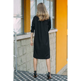 Black shirt-dress - Pret A Mode - 3