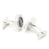 Cufflinks: Black Silver - Pret A Mode - 3