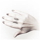 Silver Angel Wings Ring - Pret A Mode - 4