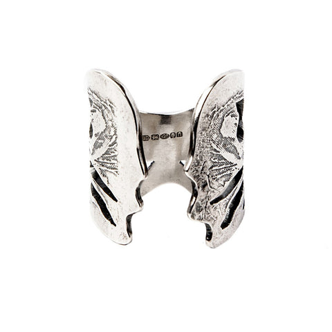 Silver Angel Wings Ring - Pret A Mode - 1