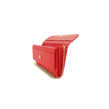 Red & Metallic Quilted Wallet - Pret A Mode - 2