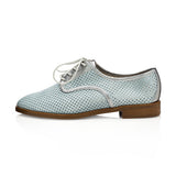 Lesly Serenity Blue Derby/Oxford for Women - Pret A Mode - 3