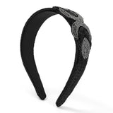 Coral Cora Beaded Hairband Black/Grey - Pret A Mode - 1
