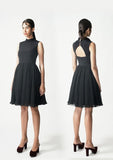 Black Fit and Flare Dress