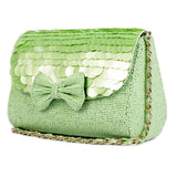 Ruche & Hues Candy Glow Beaded Baguette Green - Pret A Mode - 1
