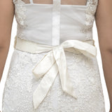 Ruche & Hues Medallion Olivia Embellished Belt Ivory - Pret A Mode - 3