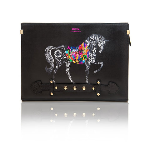 Horse Stud Clutch bag - Pret A Mode - 1