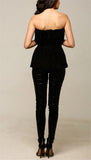 Black Ruffle Top - Pret A Mode - 2