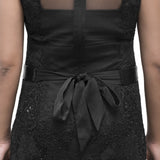 Ruche & Hues Coral Cora Beaded Belt Black/Grey - Pret A Mode - 3