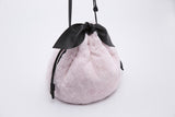 Adolescence Revolution | Bucket Shoulder Bag | Rabbit Fur - Pret A Mode - 2