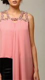 3D Floral Cut-Out Top - Pret A Mode - 3