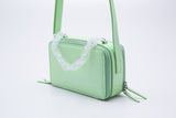 Yakuza Moon | Cuboid Bag | Apple green - Pret A Mode - 2