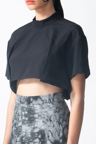 Cropped Top Black - Pret A Mode - 1
