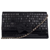 Ruche & Hues Pretty Forever Beaded Clutch Black - Pret A Mode - 2