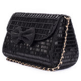 Ruche & Hues Pretty Forever Beaded Baguette Black - Pret A Mode - 1