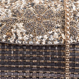 Ruche & Hues Metallic Bling Baguette Grey/Gold - Pret A Mode - 4