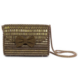 Ruche & Hues Pretty Forever Beaded Baguette Bronze - Pret A Mode - 2