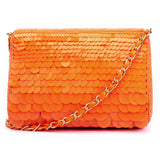Ruche & Hues Candy Glow Beaded Baguette Orange - Pret A Mode - 3
