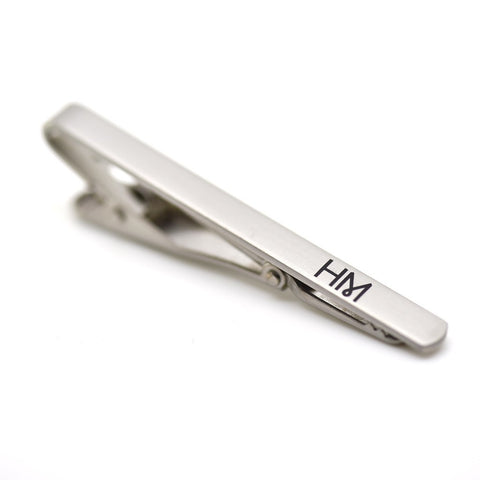 Howard Matthews Co. Huracan Chrome Silver Tie Clip - Pret A Mode