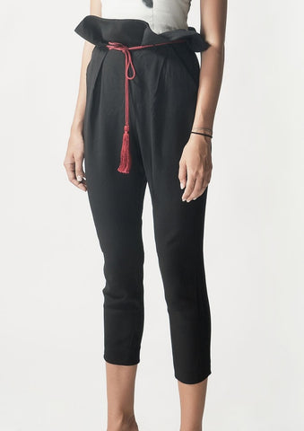 Paper Bag Pants Black - Pret A Mode - 1