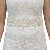 Ruche & Hues Pearl Evan Crystal Belt Silver - Pret A Mode - 2